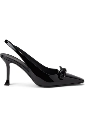 Salvatore Ferragamo 80mm bow-detailing slingback pumps