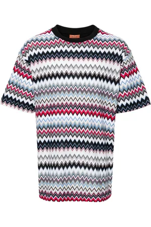 Missoni Zigzag-woven cotton T-shirt