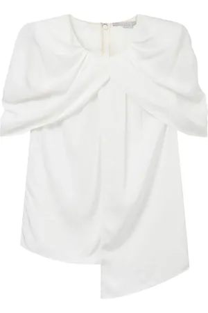 Stella McCartney Asymmetric draped top