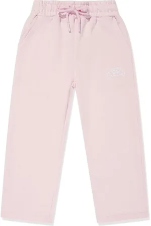 Msgm Logo-embroidered track pants