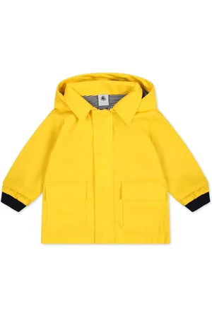 Petit Bateau Hooded water-resistant raincoat