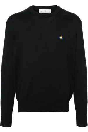 Vivienne Westwood Orb-embroidered cotton jumper