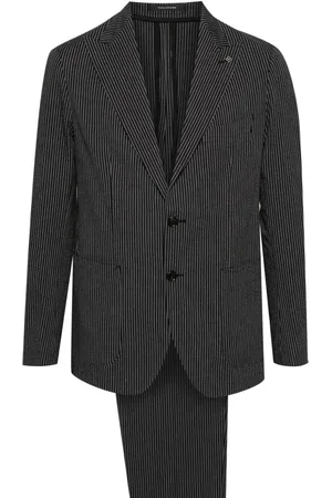 TAGLIATORE Striped single-breasted suit