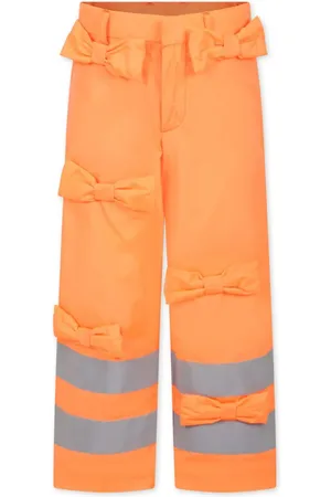 CAROLINE BOSMANS Bow-embellished straight-leg trousers