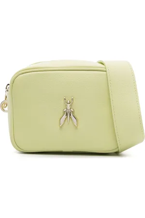 Patrizia Pepe Hammered leather shoulder bag