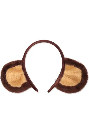 Mini Rodini Ear faux-fur hair brand