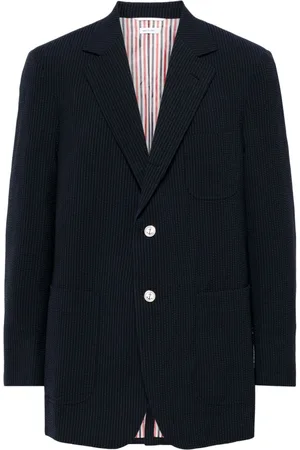 Thom Browne Striped seersucker blazer