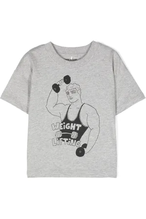 Mini Rodini Illustration-print cotton T-shirt