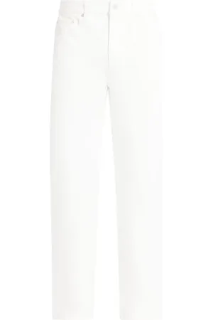 Lacoste Mid-rise straight-leg jeans