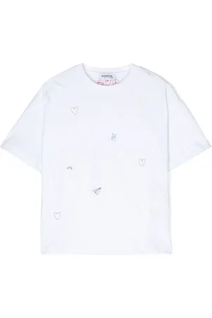 Dondup Embroidered-motif cotton T-shirt