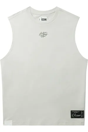 Izzue Graphic-print cotton vest
