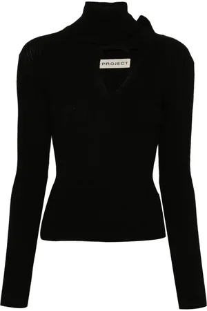 Y / PROJECT Ribbed-knit top