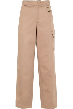 PAURA Jonis straight-leg cotton trousers