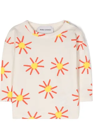 Bobo Choses Sun-print organic cotton T-shirt