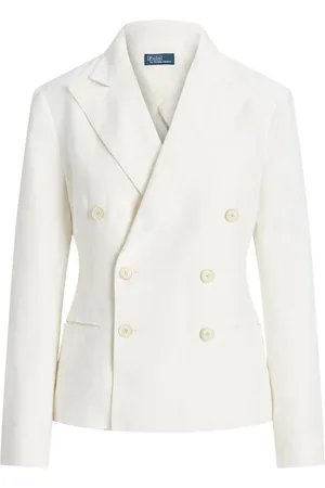 Ralph Lauren Double-breasted linen blazer