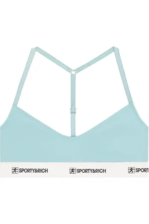 Sporty & Rich 80s Runner sports bra