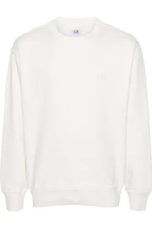 C.P. Company Logo-embroidered cotton swearshirt