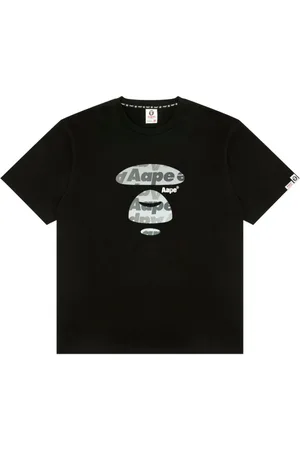 A Bathing Ape Milo-print cotton T-shirt