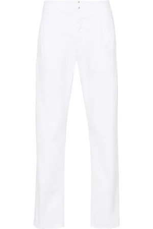 Incotex Mid-waist tapered trousers