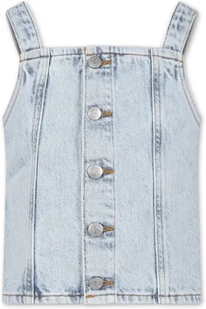 Calvin Klein Sleeveless denim top