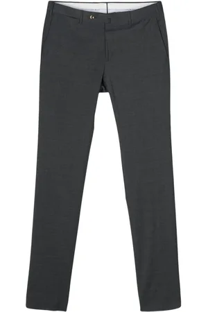 PT Torino Mid-rise tapered trousers