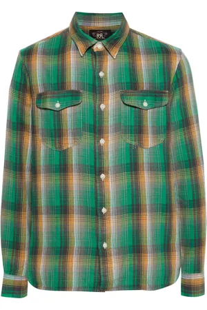Ralph Lauren Plaid check-pattern cotton shirt