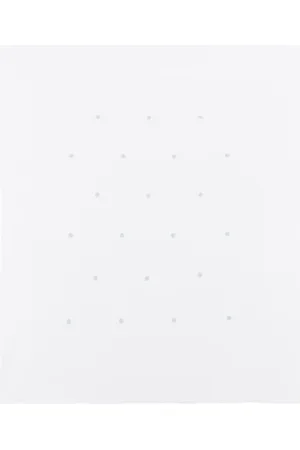 LITTLE BEAR Polka-dot embroidered blanket