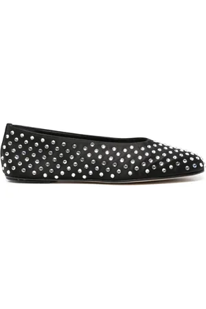 MAGDA BUTRYM Crystal-embellished ballerina Shoes