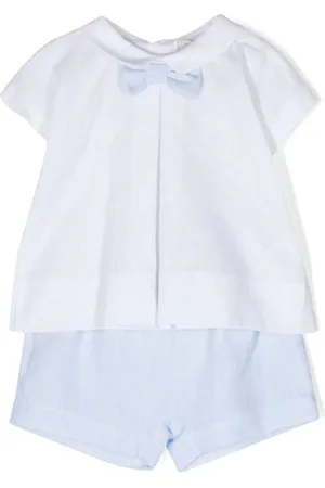 LA STUPENDERIA Polka-dot shorts set