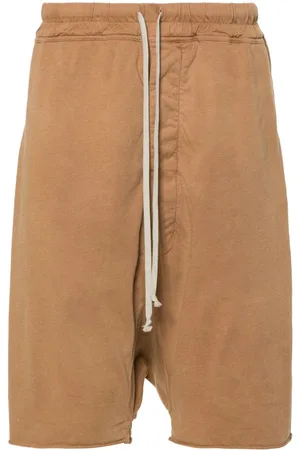 Rick Owens Drawstring Pods jersey shorts