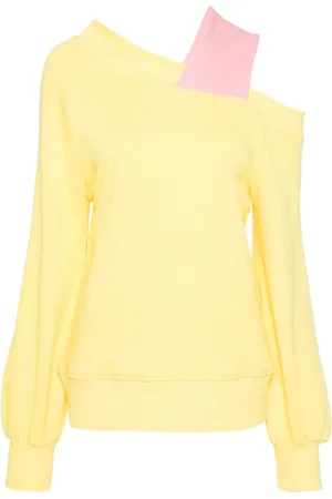 Ioana Ciolacu Nutmeg cold-shoulder sweatshirt