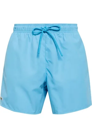 Lacoste Logo-embroidered swim shorts