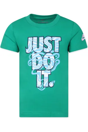 Nike Slogan-print cotton-blend T-shirt