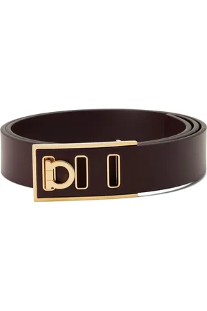 Salvatore Ferragamo Fixed Gancini leather belt
