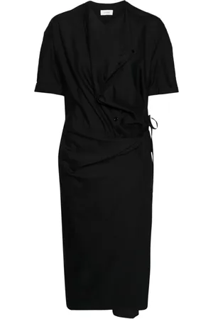 LEMAIRE Cowl-neck midi dress