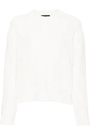Fabiana Filippi Crew-neck ribbed-knit jumper