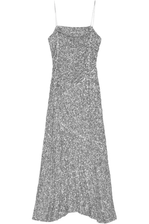 Ganni Sequin-embellished maxi dress