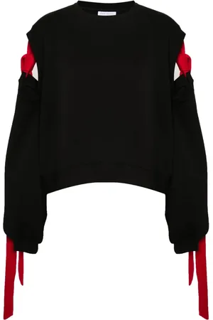 Ioana Ciolacu Stamp cold-shoulder sweatshirt