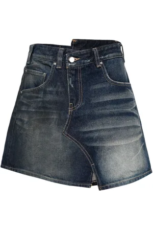 JNBY Asymmetric-design cotton skirt