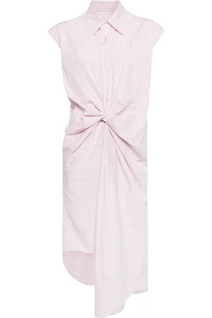 JNBY Draped-design cotton dress