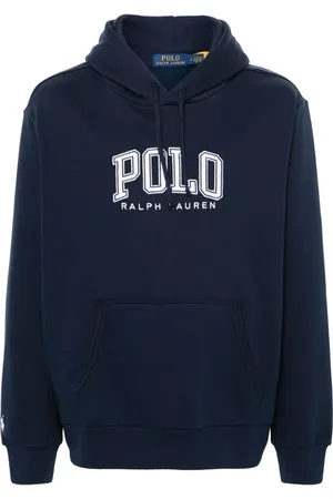 Ralph Lauren Logo-embroidered coton-blend hoodie