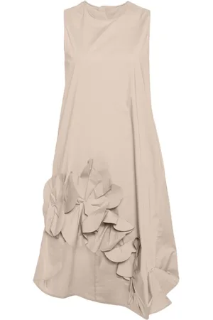 JNBY Flower-detailing cotton-blend dress