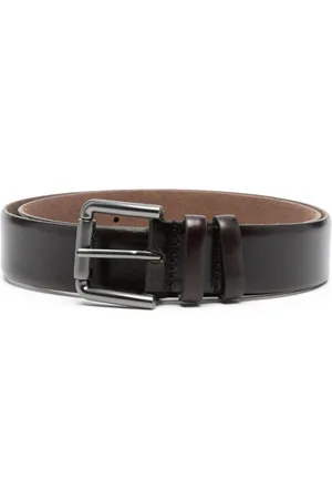 Max Mara Grained leather belt