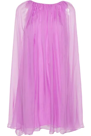 Max Mara Footing chiffon mini dress