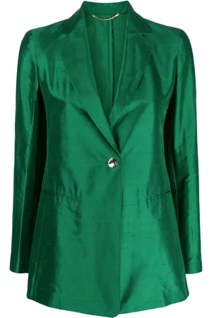 Max Mara Single-breasted silk blazer