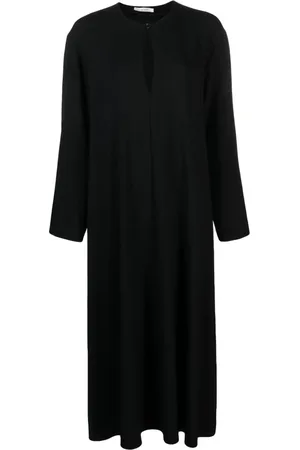 The Row Round-neck wool dress