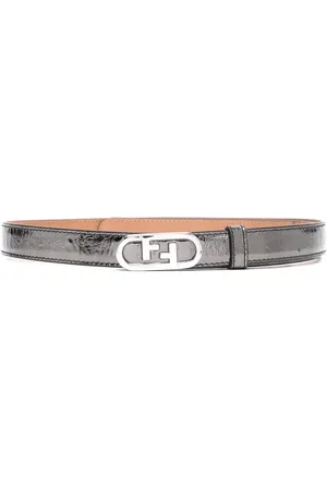 Fendi Logo buckle-fastening belt