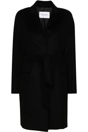Max Mara Bingo belted camel-hair coat