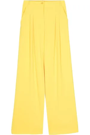 Patrizia Pepe Twill crepe palazzo trousers