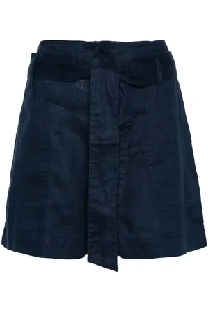 Ralph Lauren Belted linen shorts